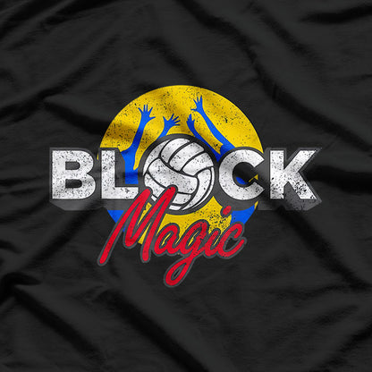 Block Magic: Volleyball Defense Master T-Shirt