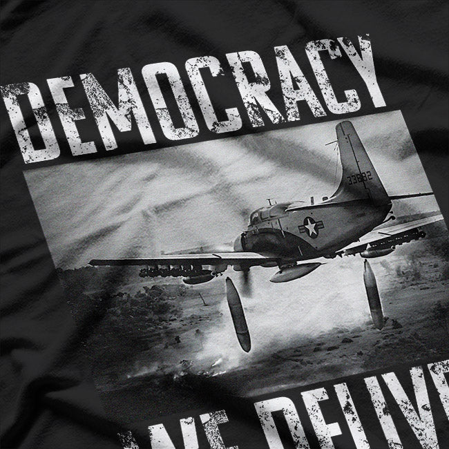 Democracy – We Deliver Military Airstrike T-Shirt