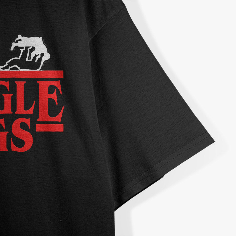 Strangle Things - BJJ Parody T-Shirt