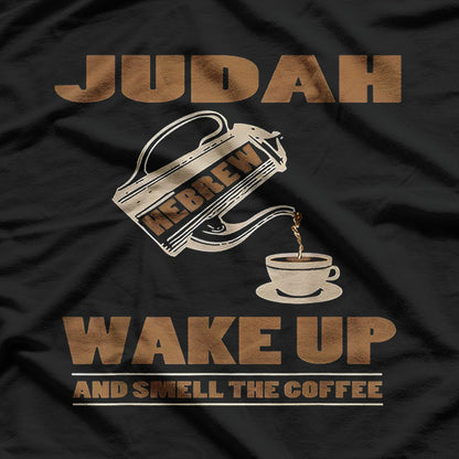 Hebrew Israelite: Tribe of Judah Coffee Lover T-Shirt