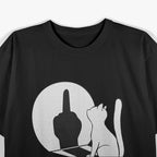 I Don’t Like People Cat Humor for Introverts Design T-Shirt