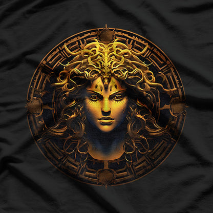 Medusa Head - Mythical Gorgon & Snake T-Shirt