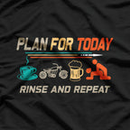 Daily Mood Graphic Plan for Today Relax T-Shirt