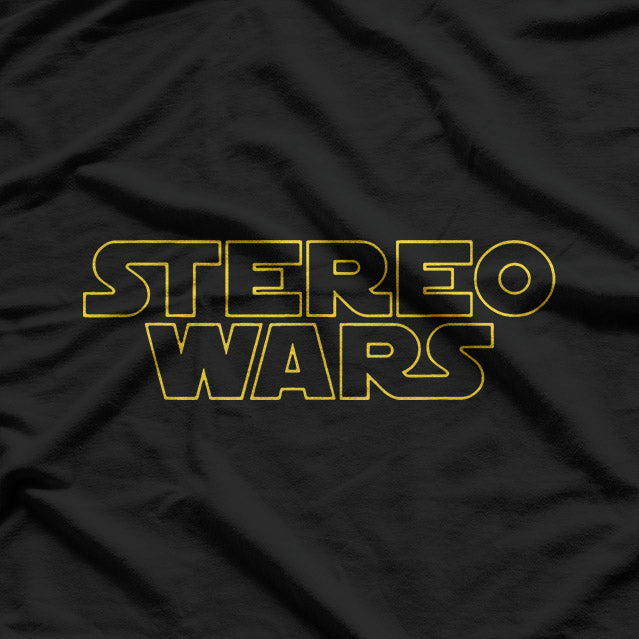 Stereo Wars - Audiophile HiFi Retro Music Lover T-Shirt
