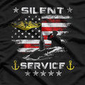 US Navy Submarines Military Veteran Submarine Crew T-Shirt