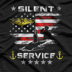 US Navy Submarines Military Veteran Submarine Crew T-Shirt