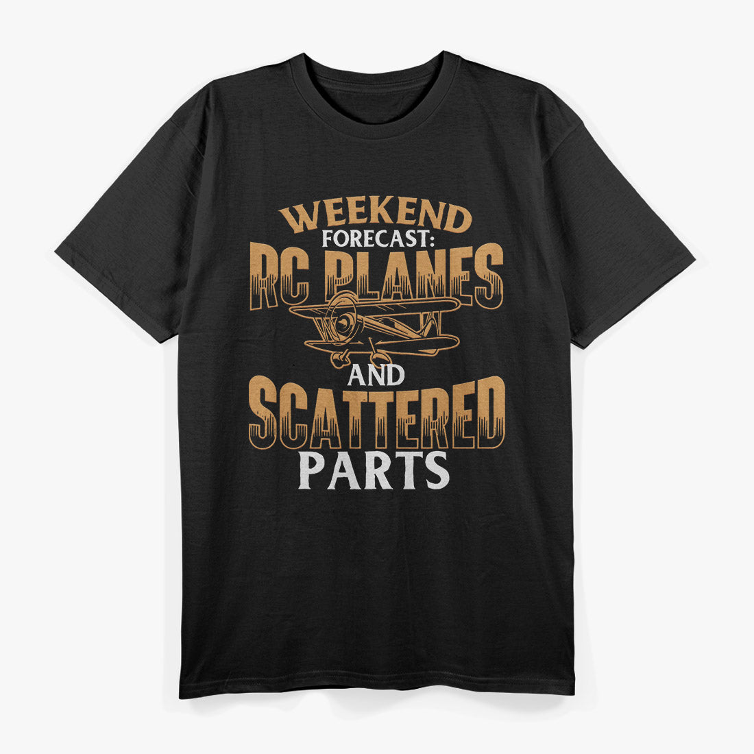Weekend Forecast: Flying RC Planes & Scattered Parts T-Shirt