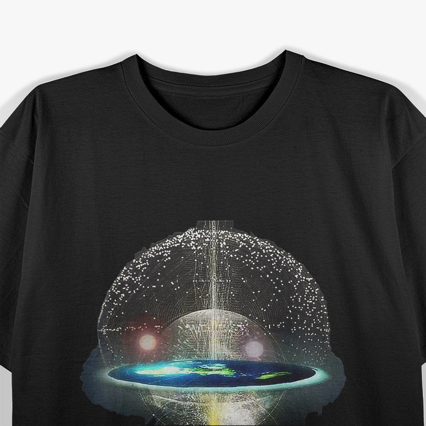 Flat Earth: Bold Theory T-Shirt