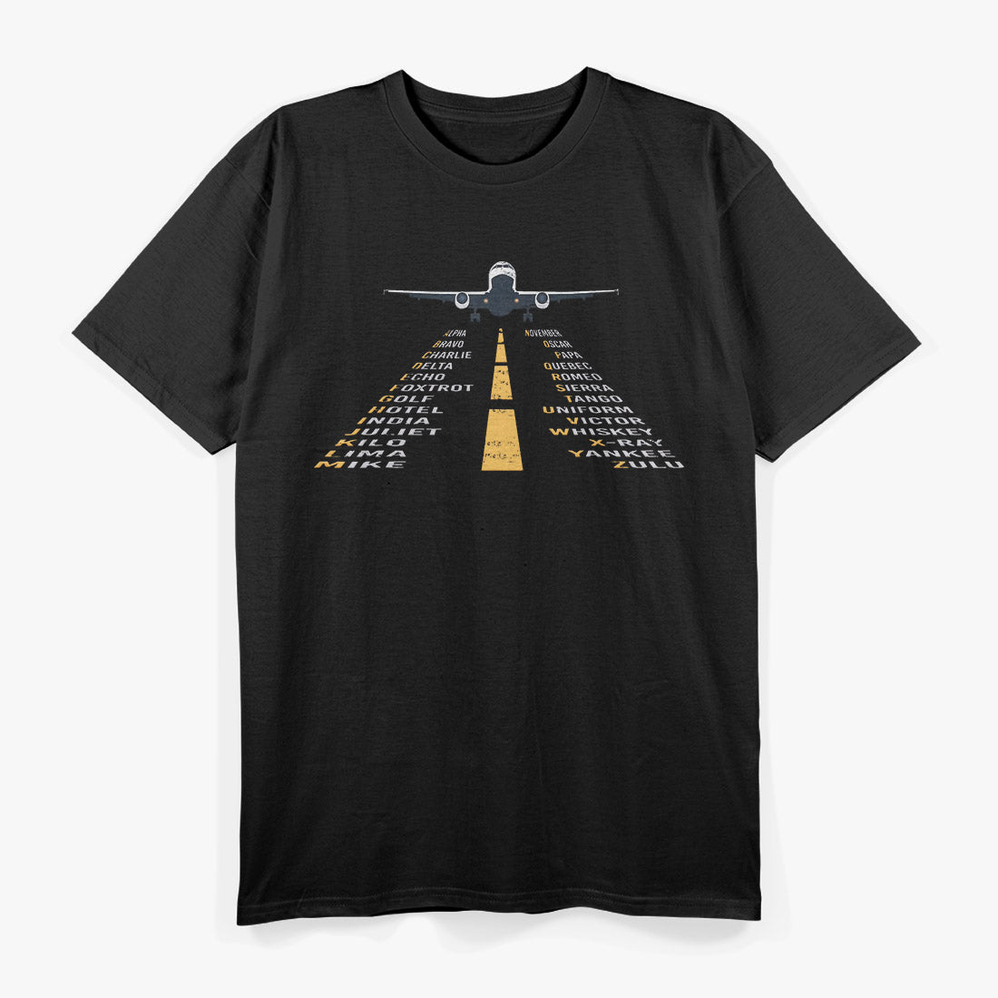 Phonetic Alphabet – Military NATO Aviation Pilot T-Shirt