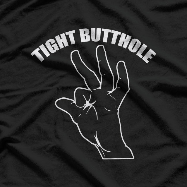 Tight Finger Gesture: Bold and Playful T-Shirt