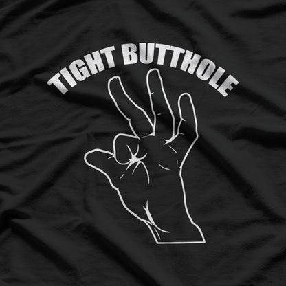 Tight Finger Gesture: Bold and Playful T-Shirt