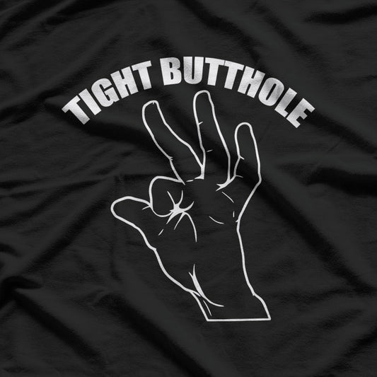 Tight Finger Gesture: Bold and Playful T-Shirt