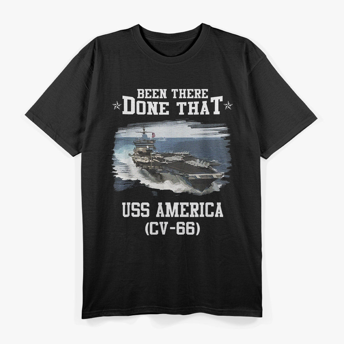 USS America CV-66 Aircraft Carrier Veteran Military T-Shirt