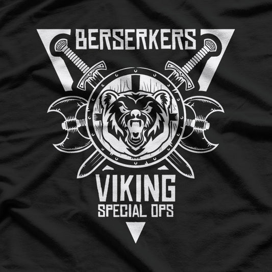 Berserker Viking Special Ops Bear Warrior T-Shirt