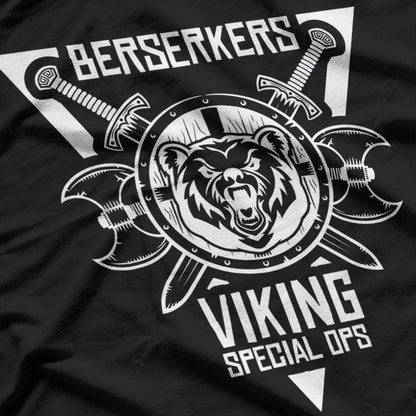 Berserker Viking Special Ops Bear Warrior T-Shirt