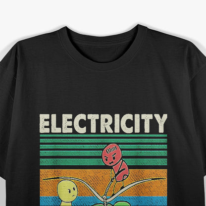 Electricity Explained by Ant - A Tiny Powerhouse of Knowledge T-Shirt