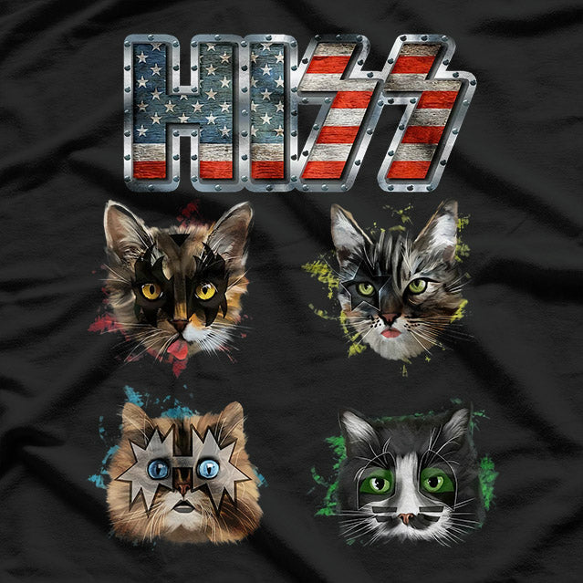 Hiss Flag - A Bold Statement for Cat Lovers T-Shirt