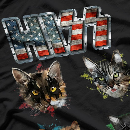 Hiss Flag - A Bold Statement for Cat Lovers T-Shirt