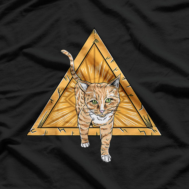 Illuminati Eye of Cheeto The Cat – Unique Conspiracy  T-Shirt