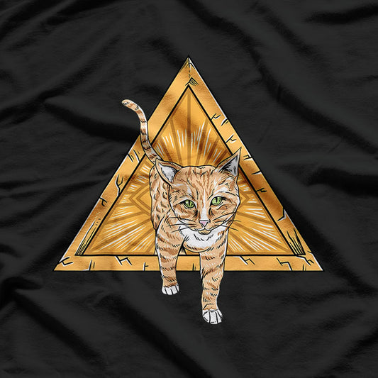 Illuminati Eye of Cheeto The Cat – Unique Conspiracy  T-Shirt