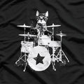 Punk Rockstar Kitten Cool Cat Music T-Shirt