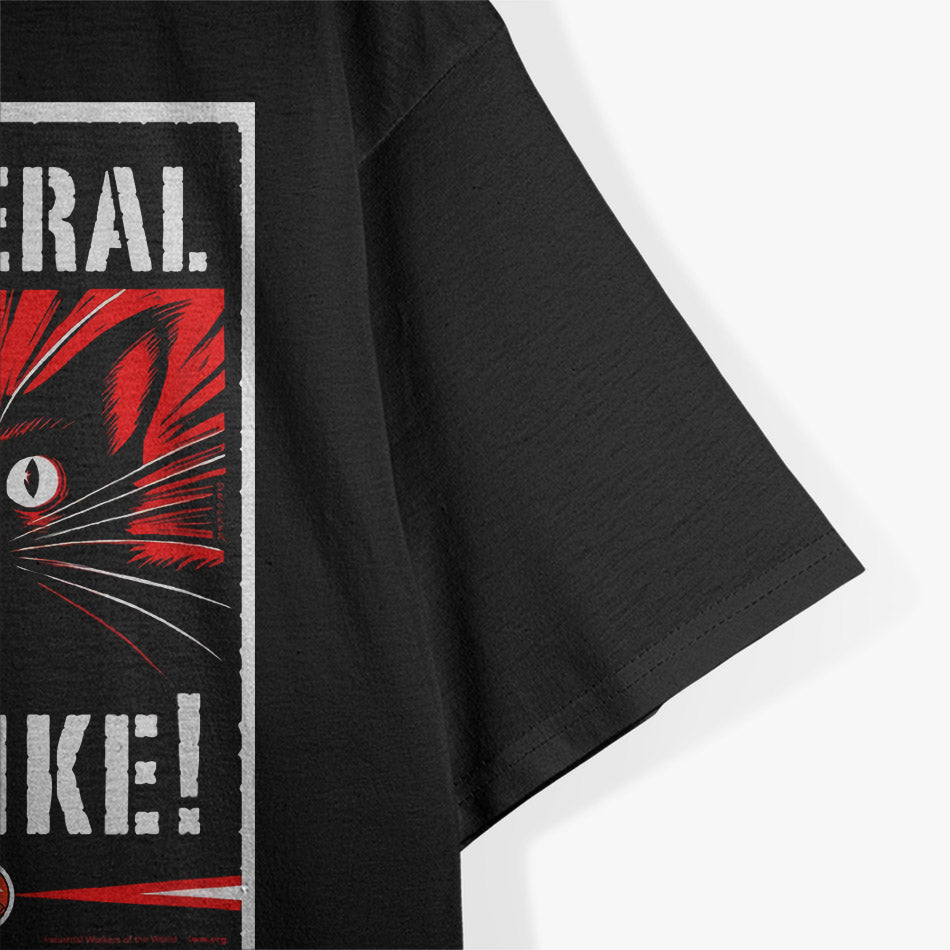 Cat General Strike: Revolution with Paws T-Shirt