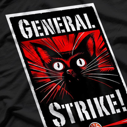 Cat General Strike: Revolution with Paws T-Shirt