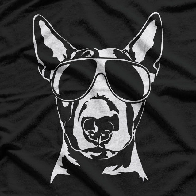 Bull Terrier with Attitude Funny Dog Lover T-Shirt