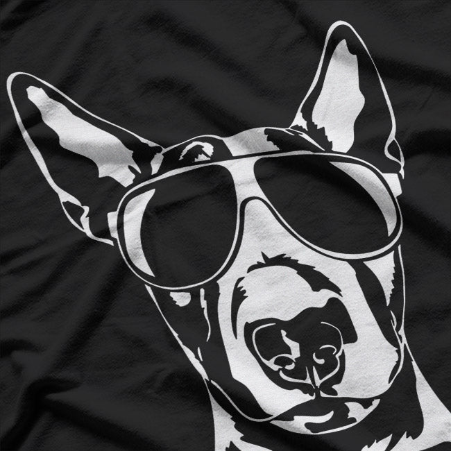 Bull Terrier with Attitude Funny Dog Lover T-Shirt