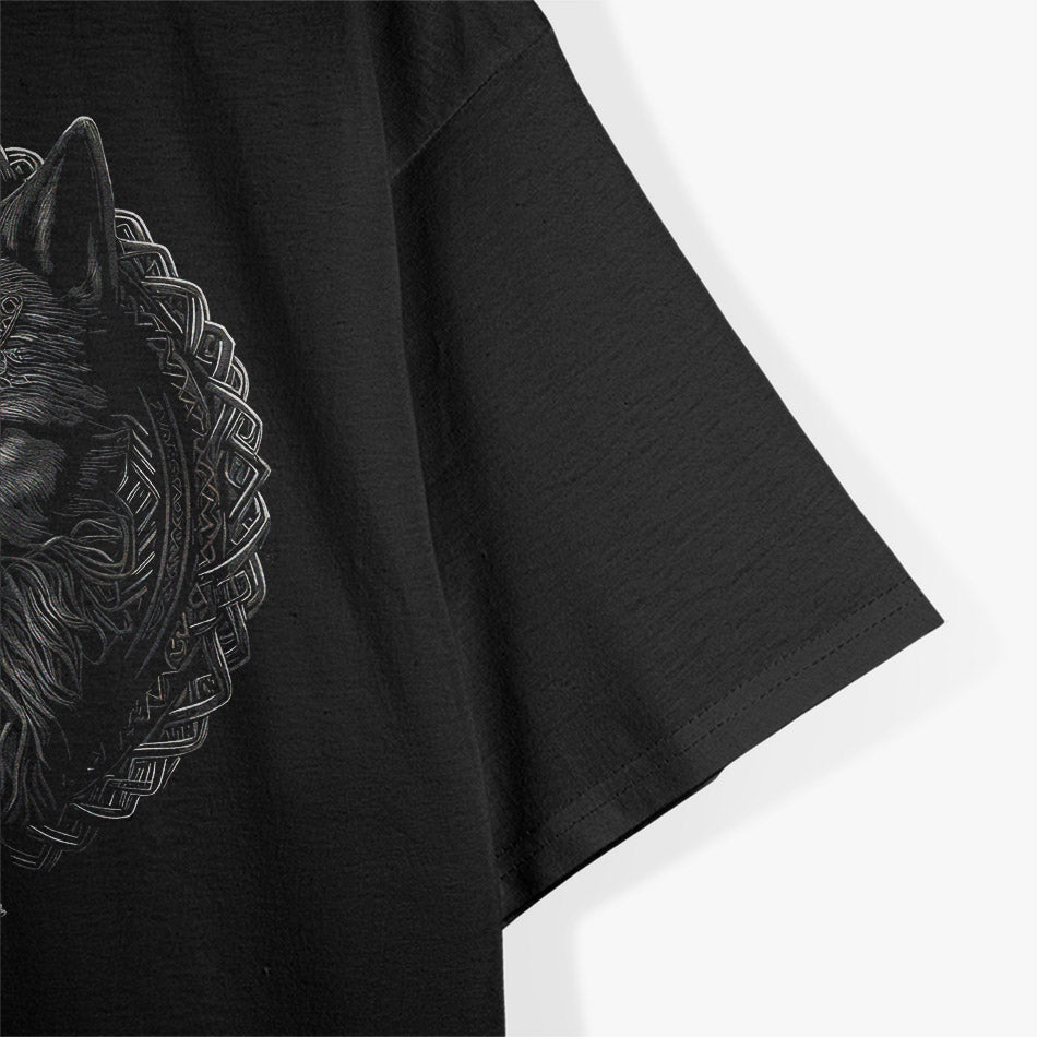 Viking Celtic Fenrir Wolf - Norse Mythology T-Shirt