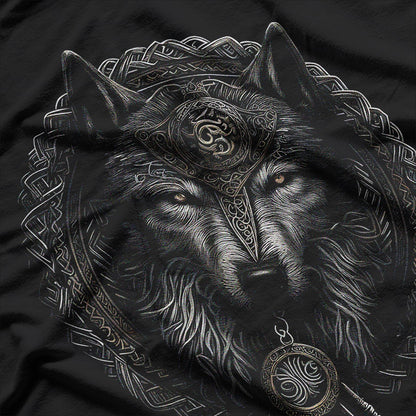 Viking Celtic Fenrir Wolf - Norse Mythology T-Shirt