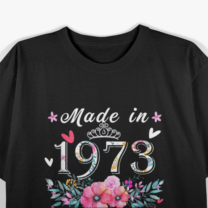 Celebrating 50 Years Made in 1973 Limited Edition T-Shirt