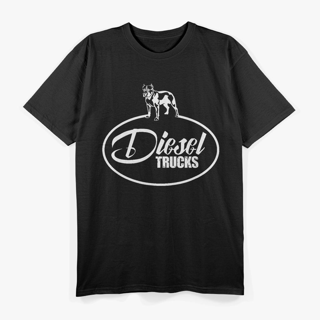 Diesel Truck Pit Bull Dog Tough Ride T-Shirt