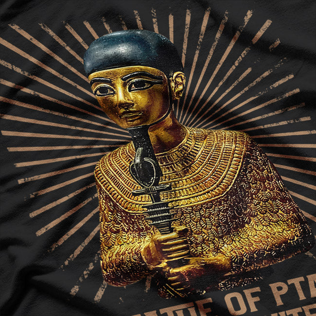 Famous Ancient Statue of Ptah - God of Architects T-Shirt