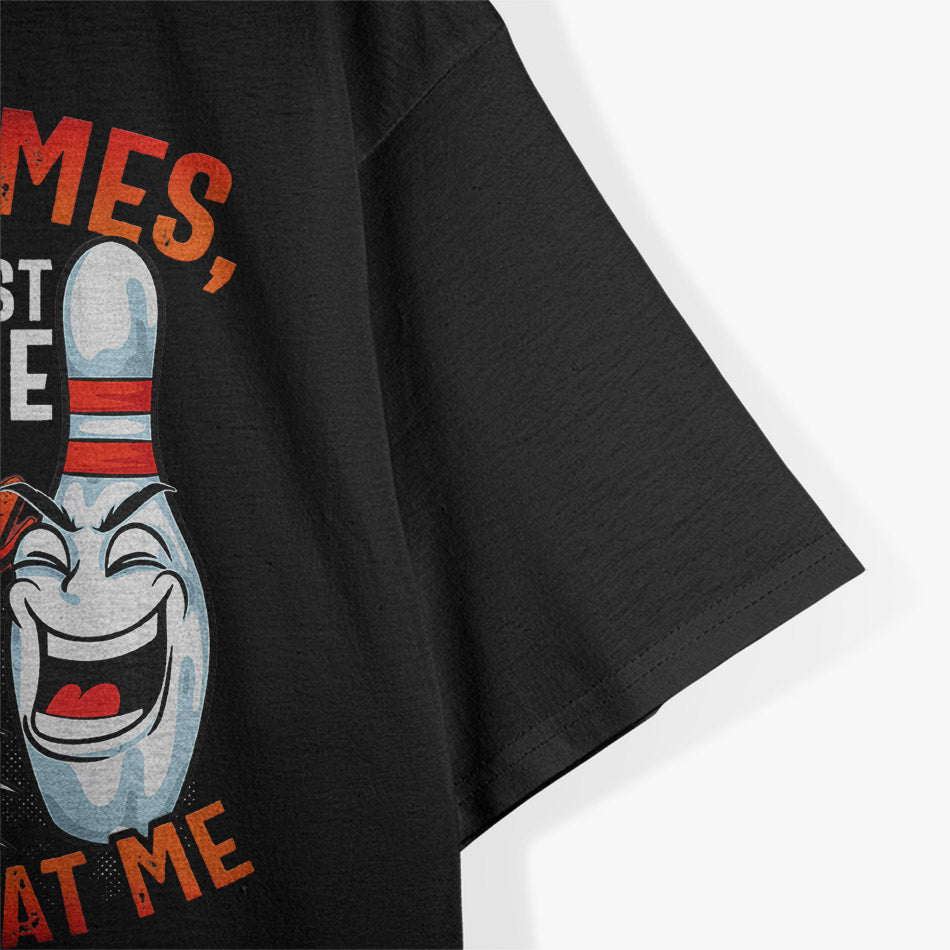 Bowl Hard or Go Home: Funny Tenpin Bowling Fan T-Shirt