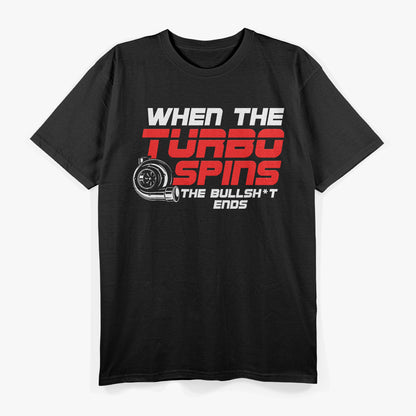 Funny Turbo Spins - Rev Up the Laughter T-Shirt