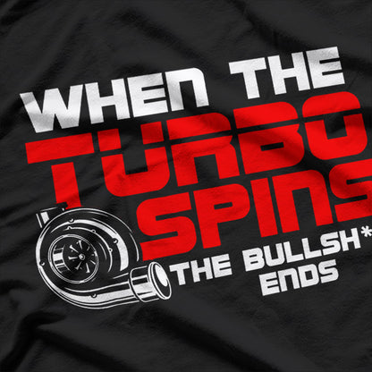 Funny Turbo Spins - Rev Up the Laughter T-Shirt