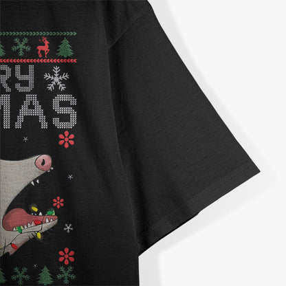 Funny Xmas - Merry Hissmas T-Shirt