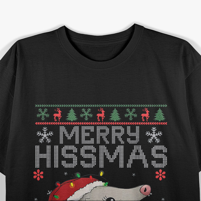 Funny Xmas - Merry Hissmas T-Shirt