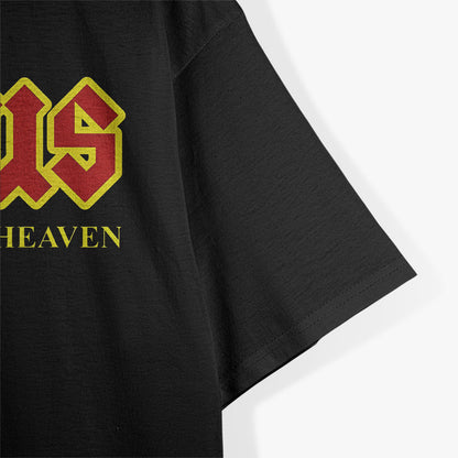 Christ Jesus Highway To Heaven Superhero Christian T-Shirt