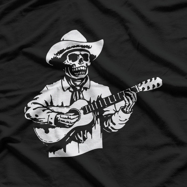Mariachi Skeleton – Día de Los Muertos Mexican Celebration T-Shirt