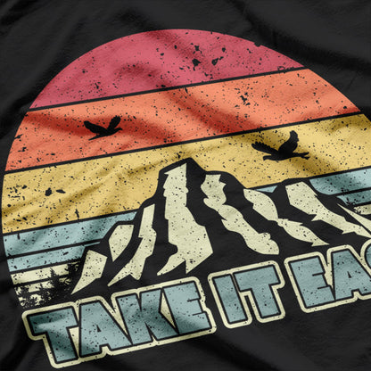 Take It Easy, Retro Style Outdoors T-Shirt