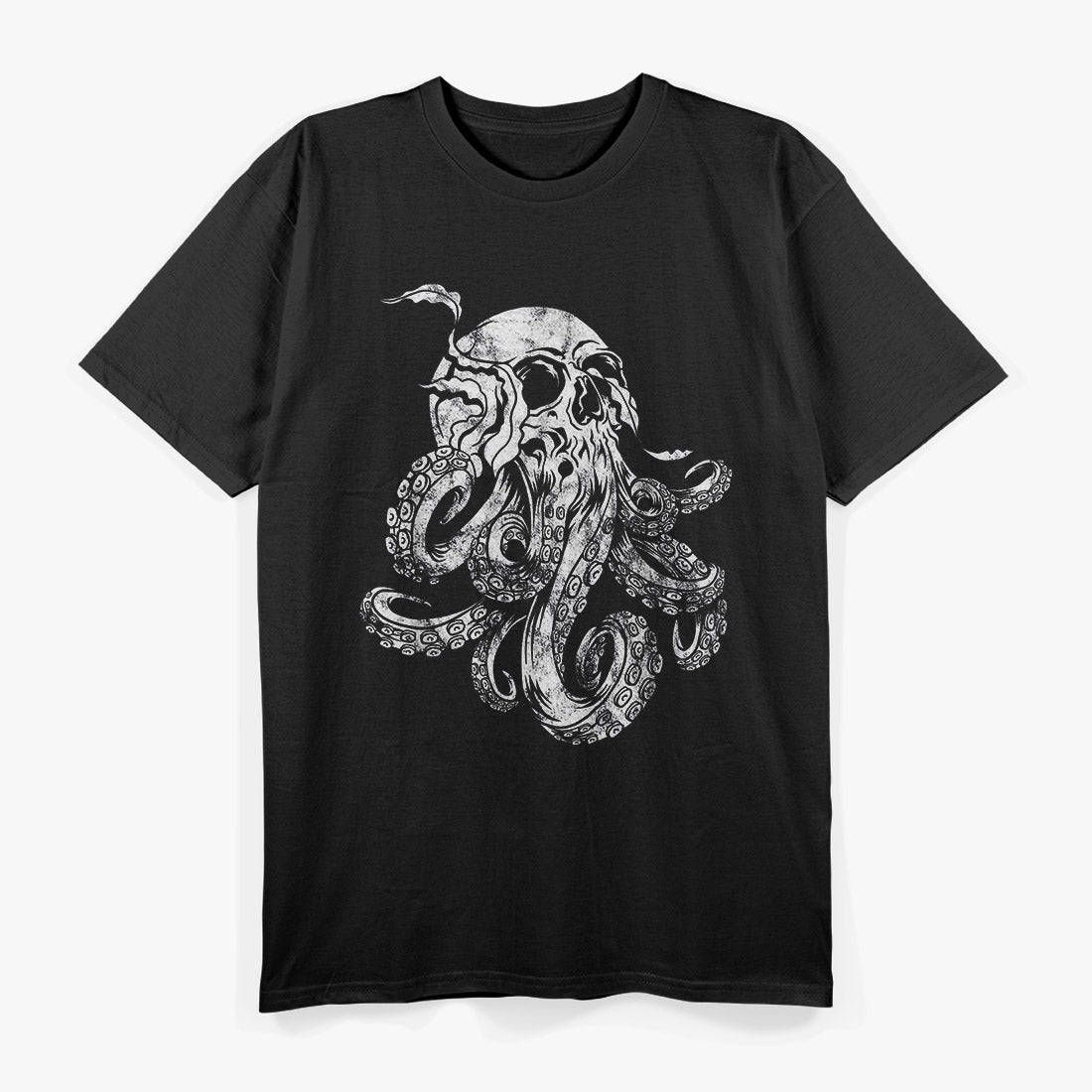 Octopus Skull Monster: Kraken & Cthulhu Horror T-Shirt