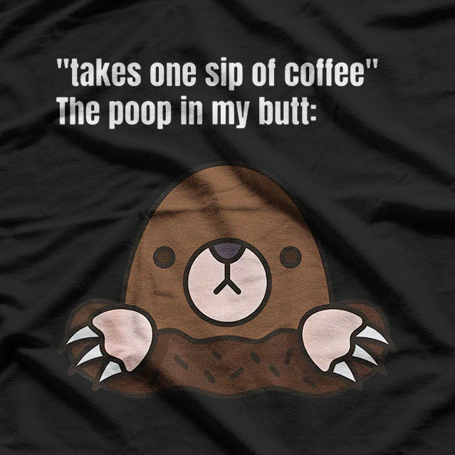 Coffee Sip - Otter Poop Chronicles T-Shirt