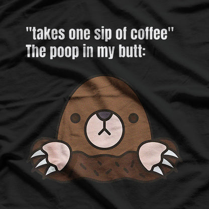 Coffee Sip - Otter Poop Chronicles T-Shirt