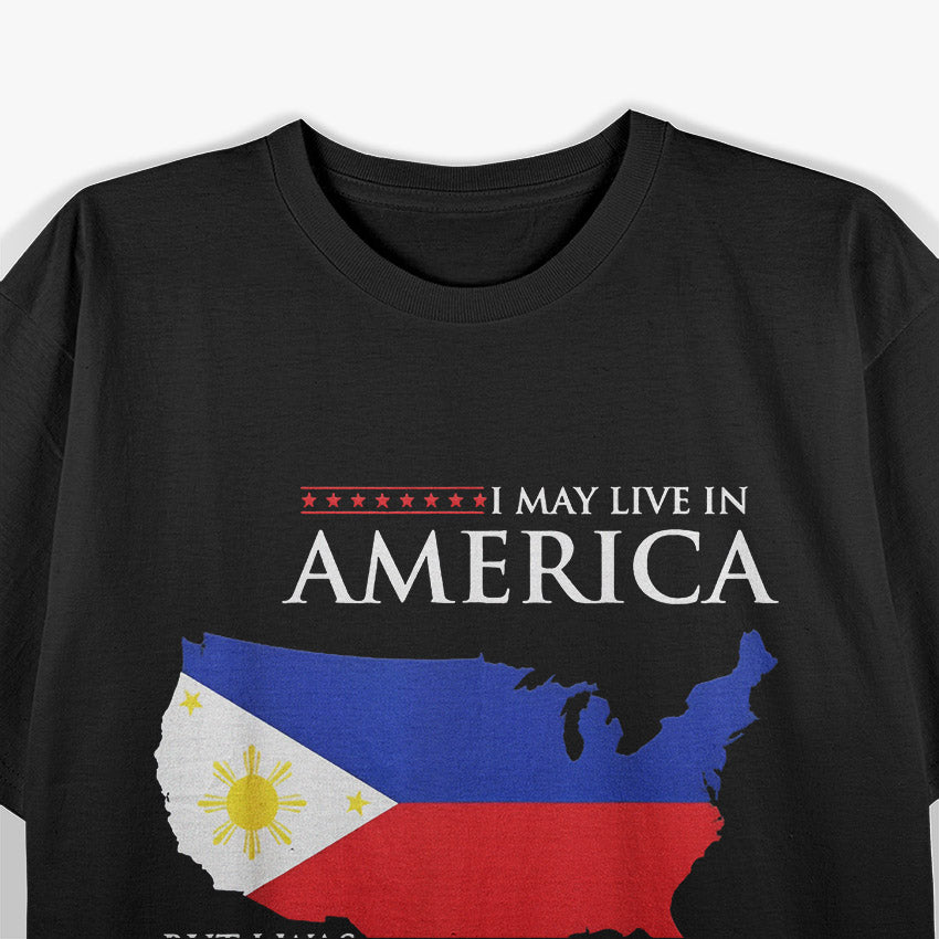 USA x Filipino, Proud Pinoy Heritage T-Shirt