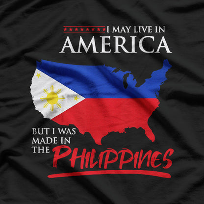 USA x Filipino, Proud Pinoy Heritage T-Shirt