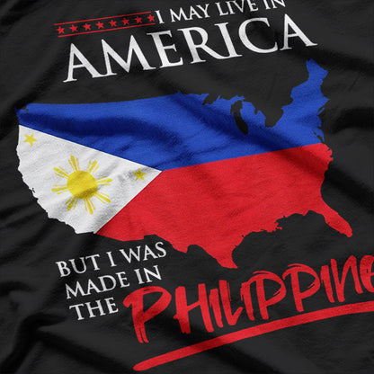 USA x Filipino, Proud Pinoy Heritage T-Shirt