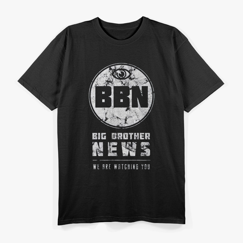 BBN Big Brother News Dystopian Parody T-Shirt