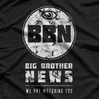BBN Big Brother News Dystopian Parody T-Shirt